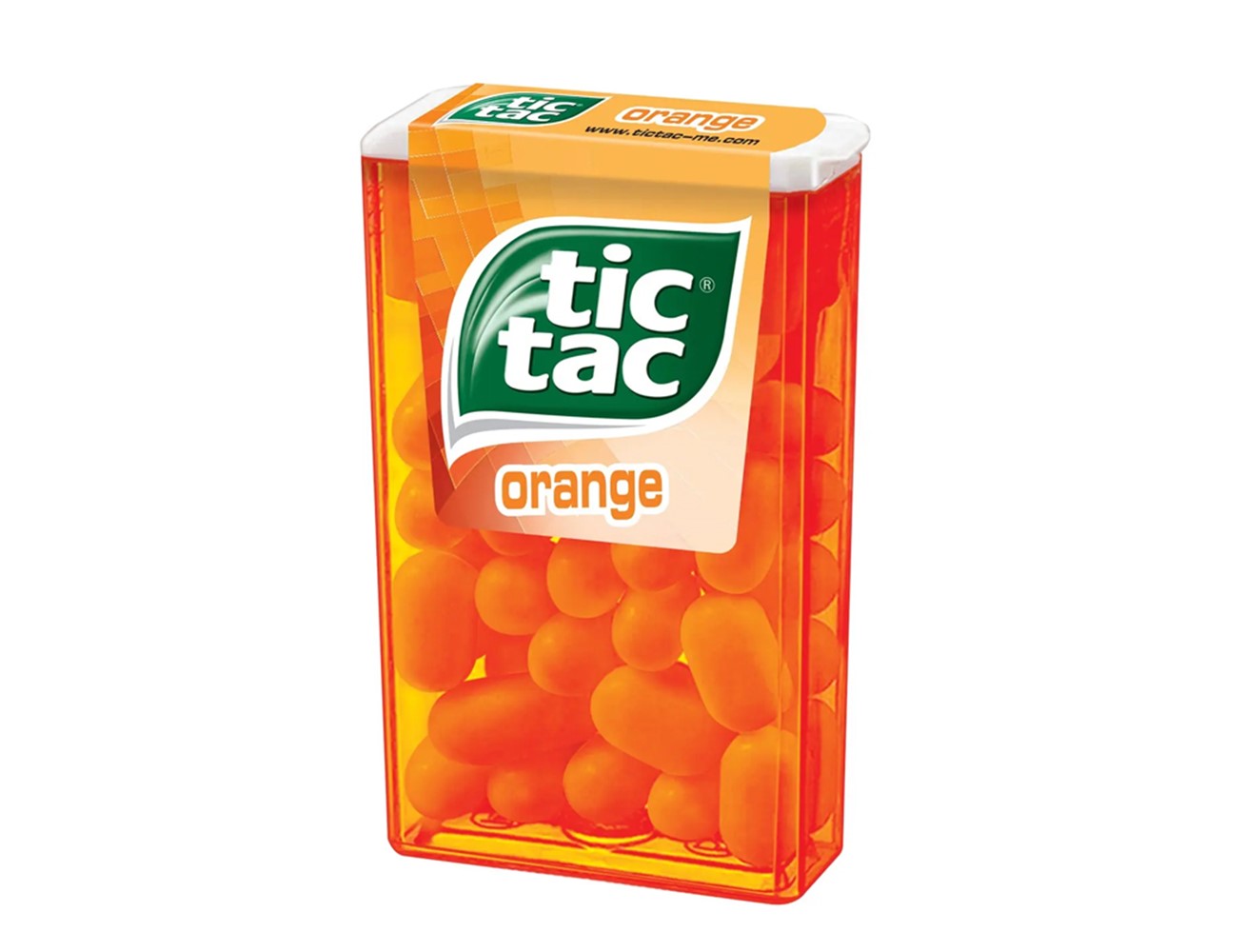 TIC TAC ORANGE T37X12X24 - 18 Gr.