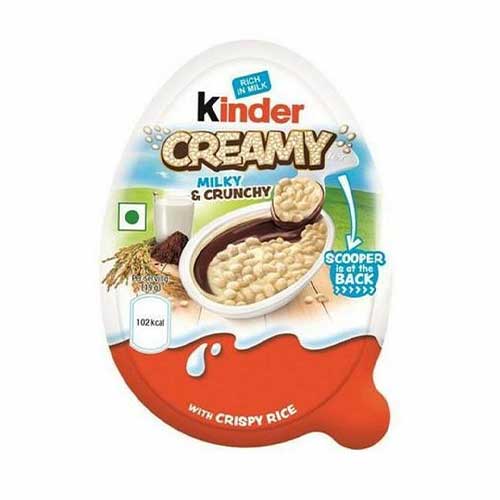 Kinder Creamy Milky & Crunchy 19G