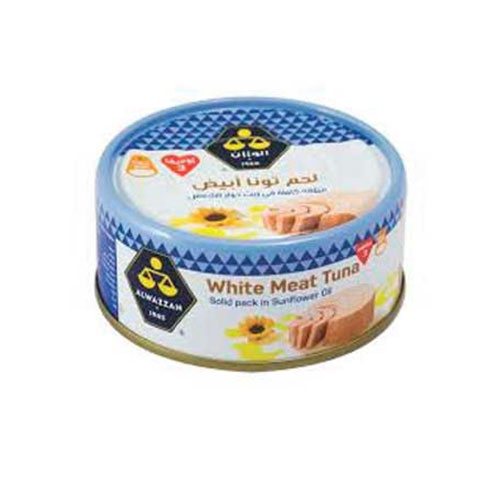 AlWazzan White Meat Tuna Sunflower Oil 90g