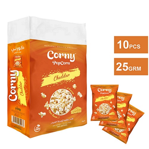 Corny popcorn cheddar cheese 25g