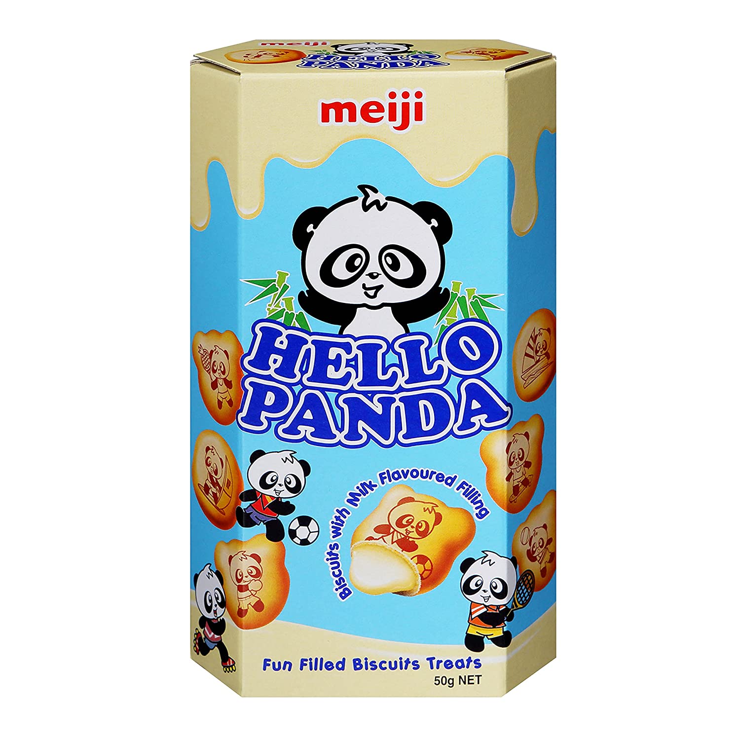 Hello Panda Biscuits with Milk Flavored Filling 50g