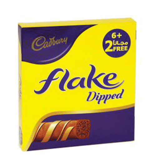 Cadbury Flake Chocolate 32g 6 + 2 Free