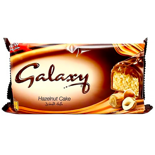 Galaxy Cake with Hazelnut 30g 5 Pieces