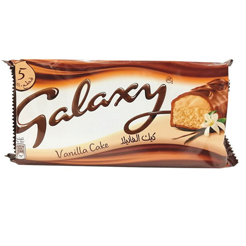 Galaxy Cake with Vanilla 30g 5 Pieces
