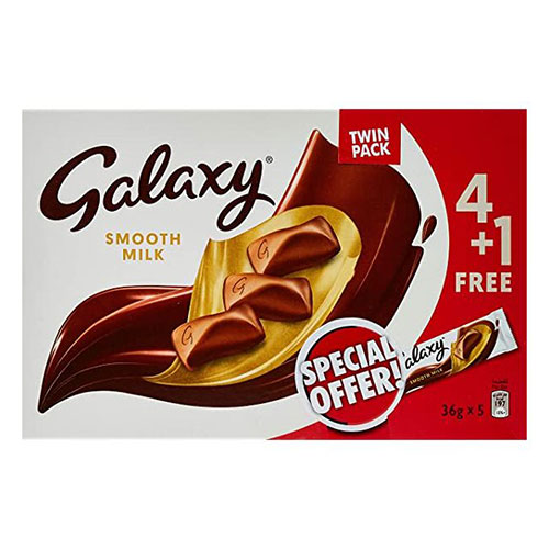 Galaxy Smooth Milk Chocolate 2*5*36 g