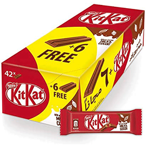 KitKat 2 Fingers (36+6 PCS)* 20.5 g