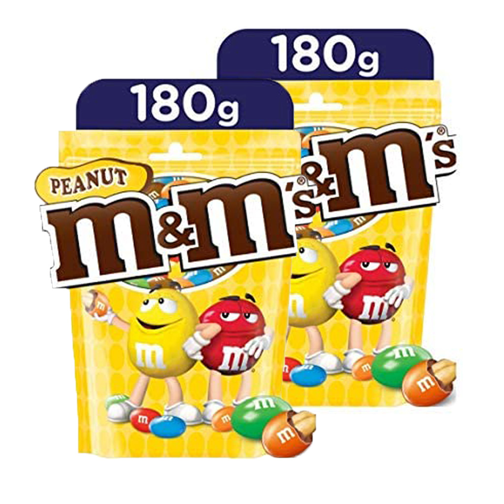 M&M's Peanut Chocolates 180 g * 2 PCS