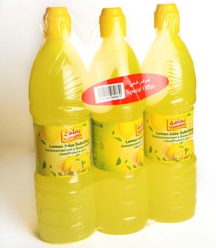 YAMAMA LEMON JUICE 1 LITER * 3 PCS