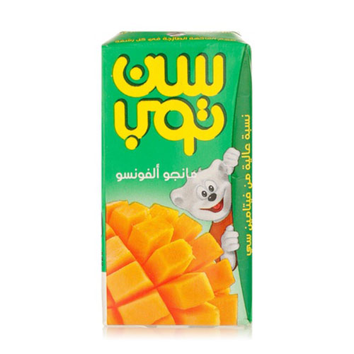 سن توب عصير مانجو 125مل