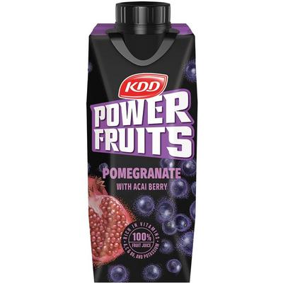 KDD - Power Fruits pomegranate & acai berry 3 * 250 ml