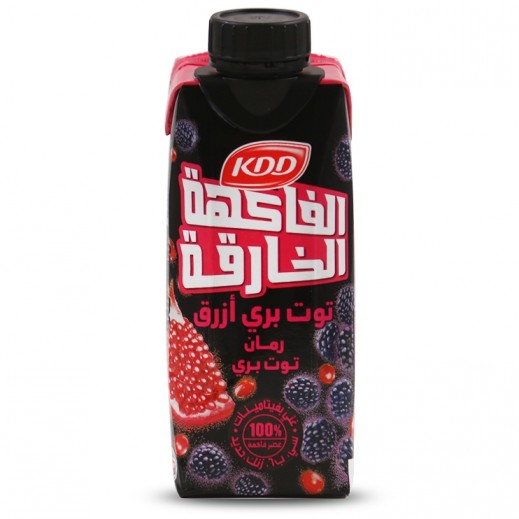 KDD - Power Fruits Wildberry&pomegranate&Cranberry 3 * 250 ml