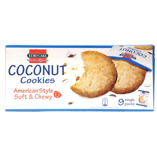 Euro Cake Coconut Cookies 28g