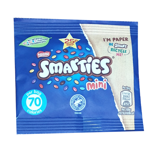 Nestle Smarties Chocolate Bag 15 gm