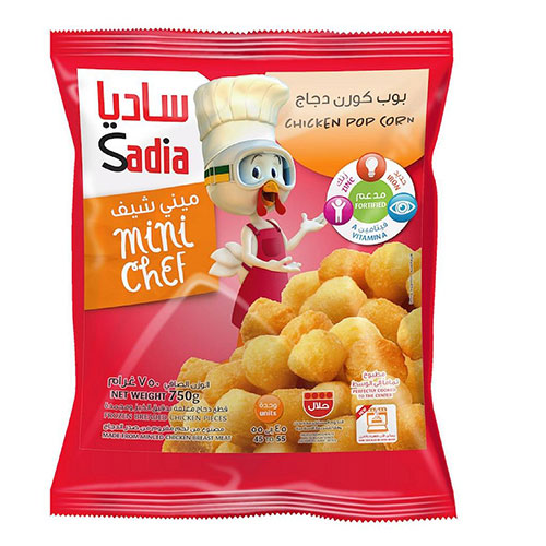 Chicken Pop Corn Mini Chef Sadia 750G