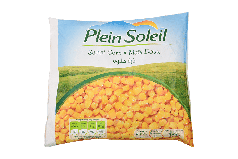 Plein Soleil Frozen Sweet Corn 400 gm